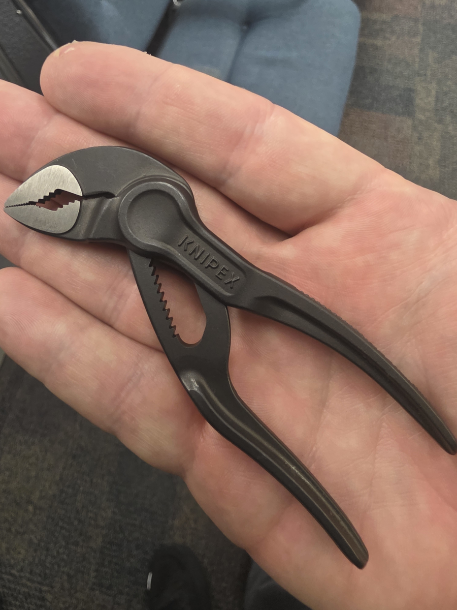 Knipex 3 inch plumbing pliars