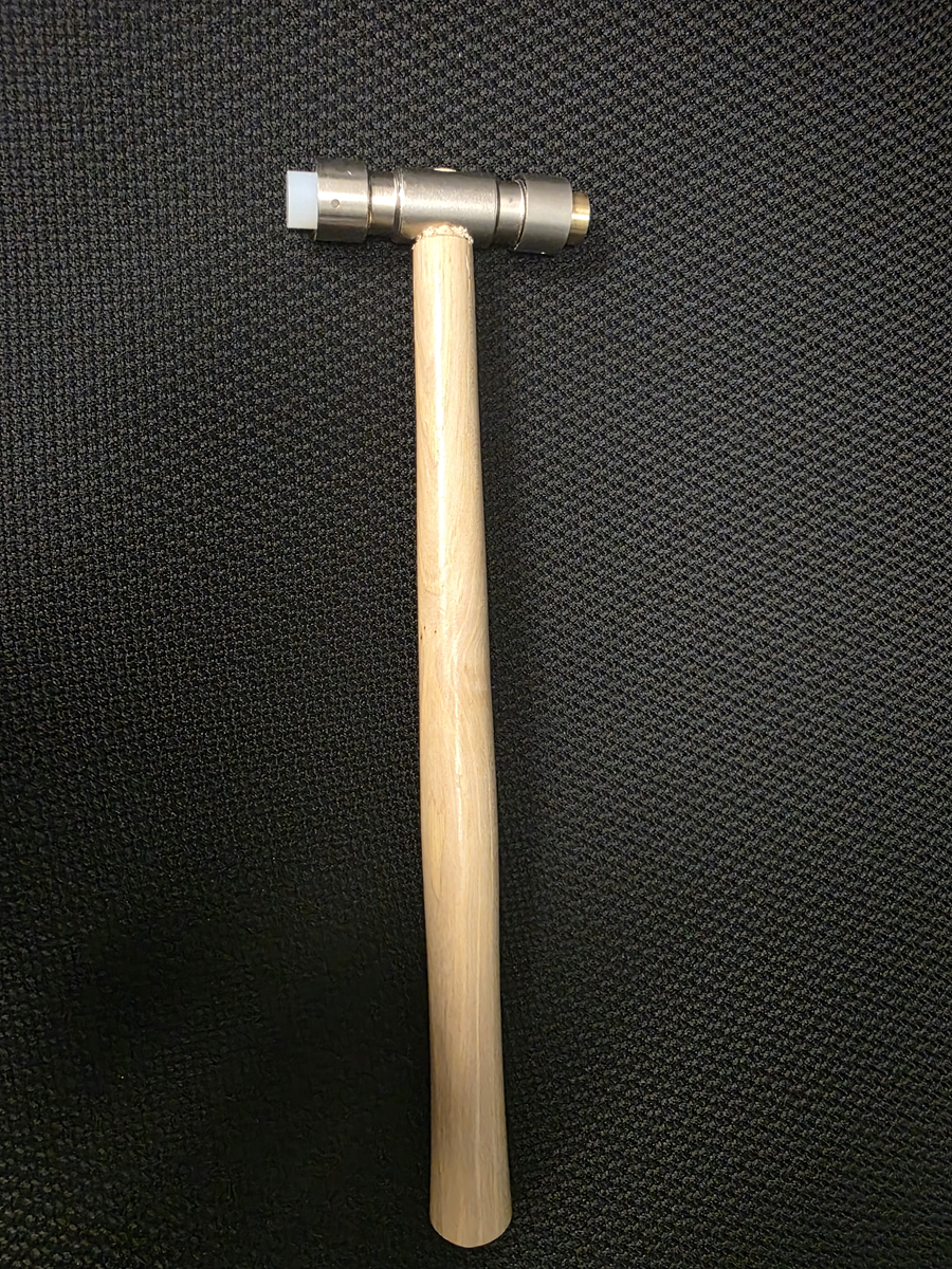 Brass & Nylon Dual-Face Hammer